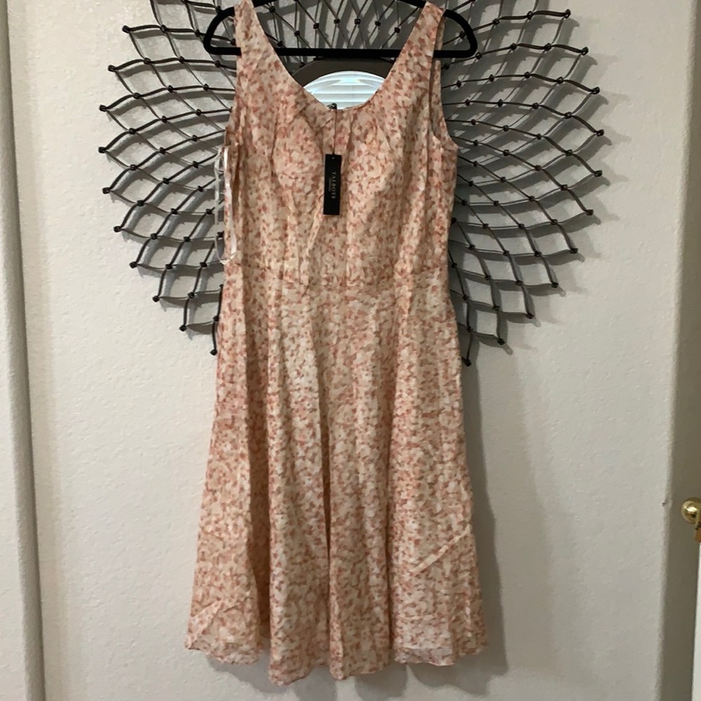 Talbots dress, NWT, sz 14. Multi color